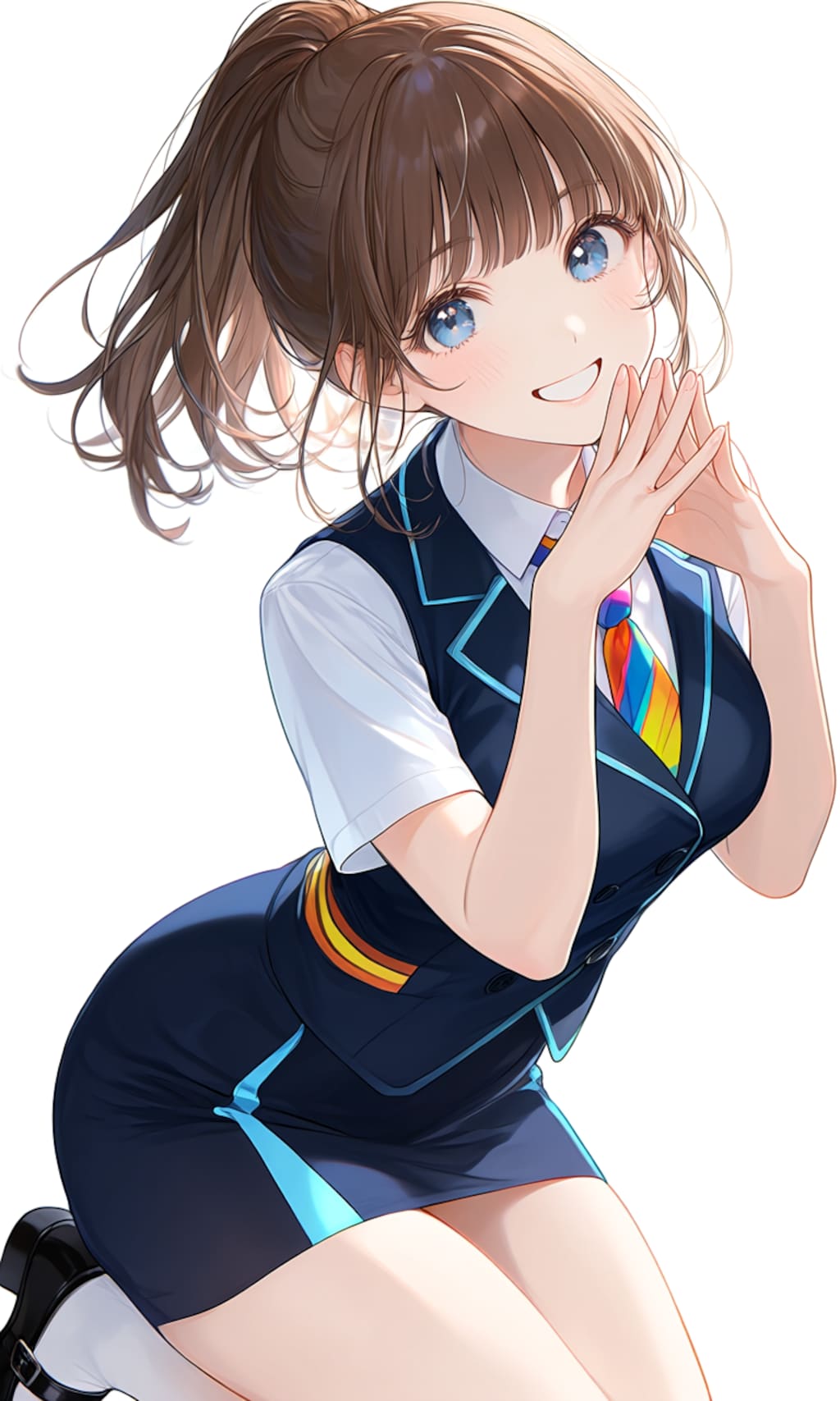 【うちの子】パチ屋楽◯風制服