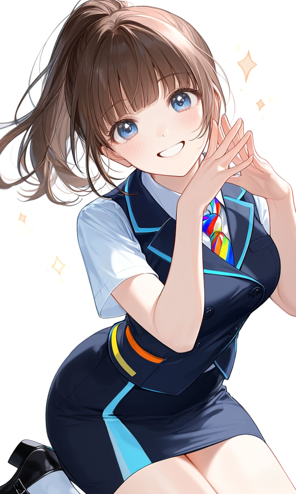 【うちの子】パチ屋楽◯風制服