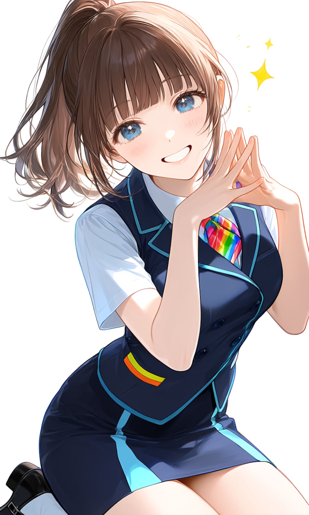 【うちの子】パチ屋楽◯風制服