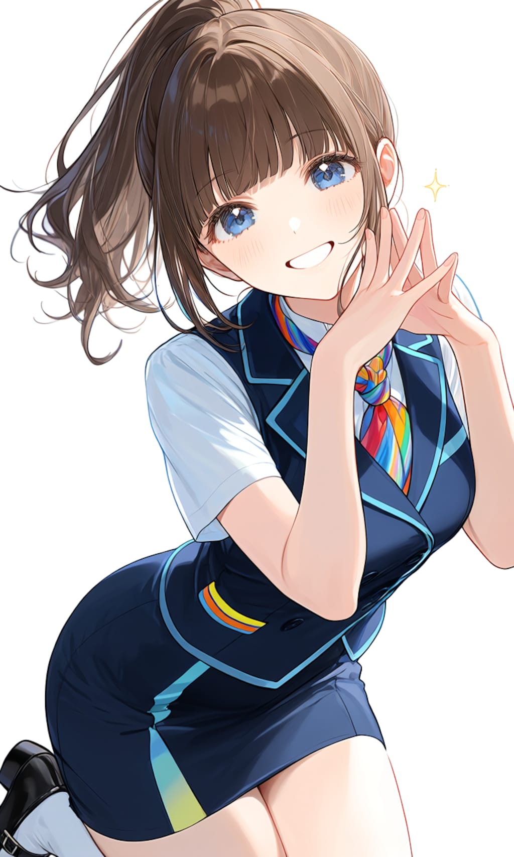 【うちの子】パチ屋楽◯風制服