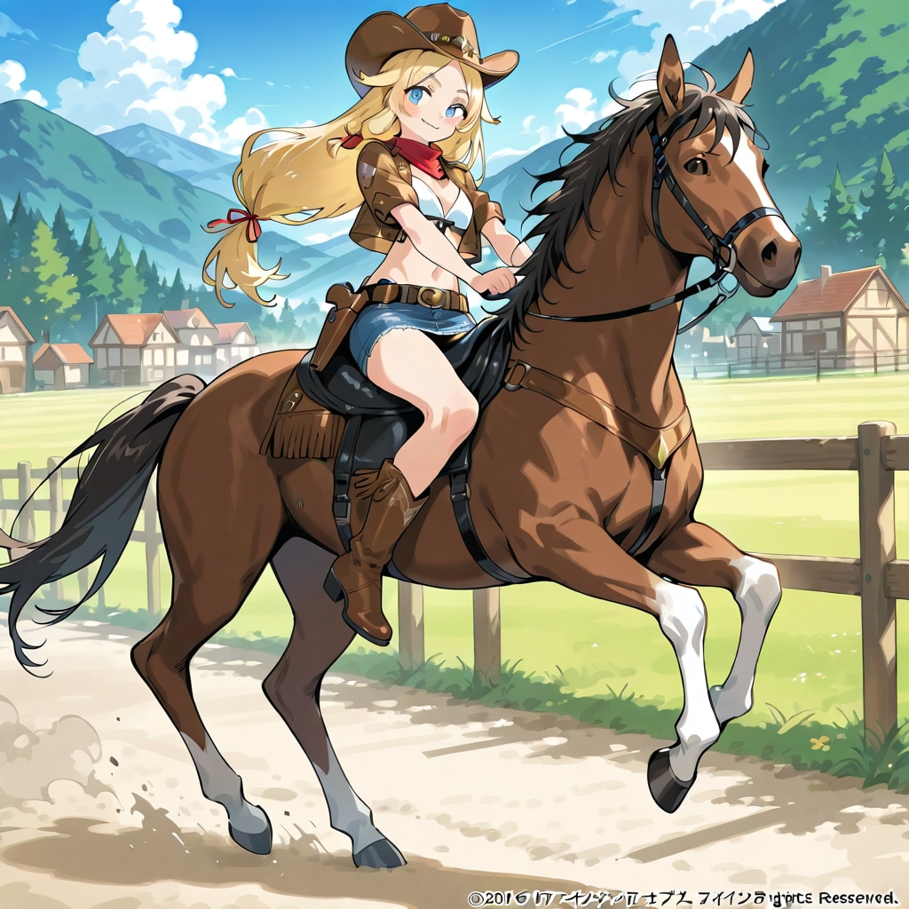 新モデルは乗馬できるのか？ | の人気AIイラスト・グラビア