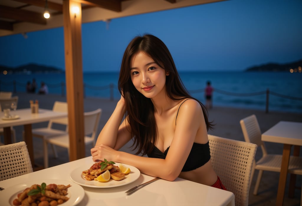 海辺のレストラン