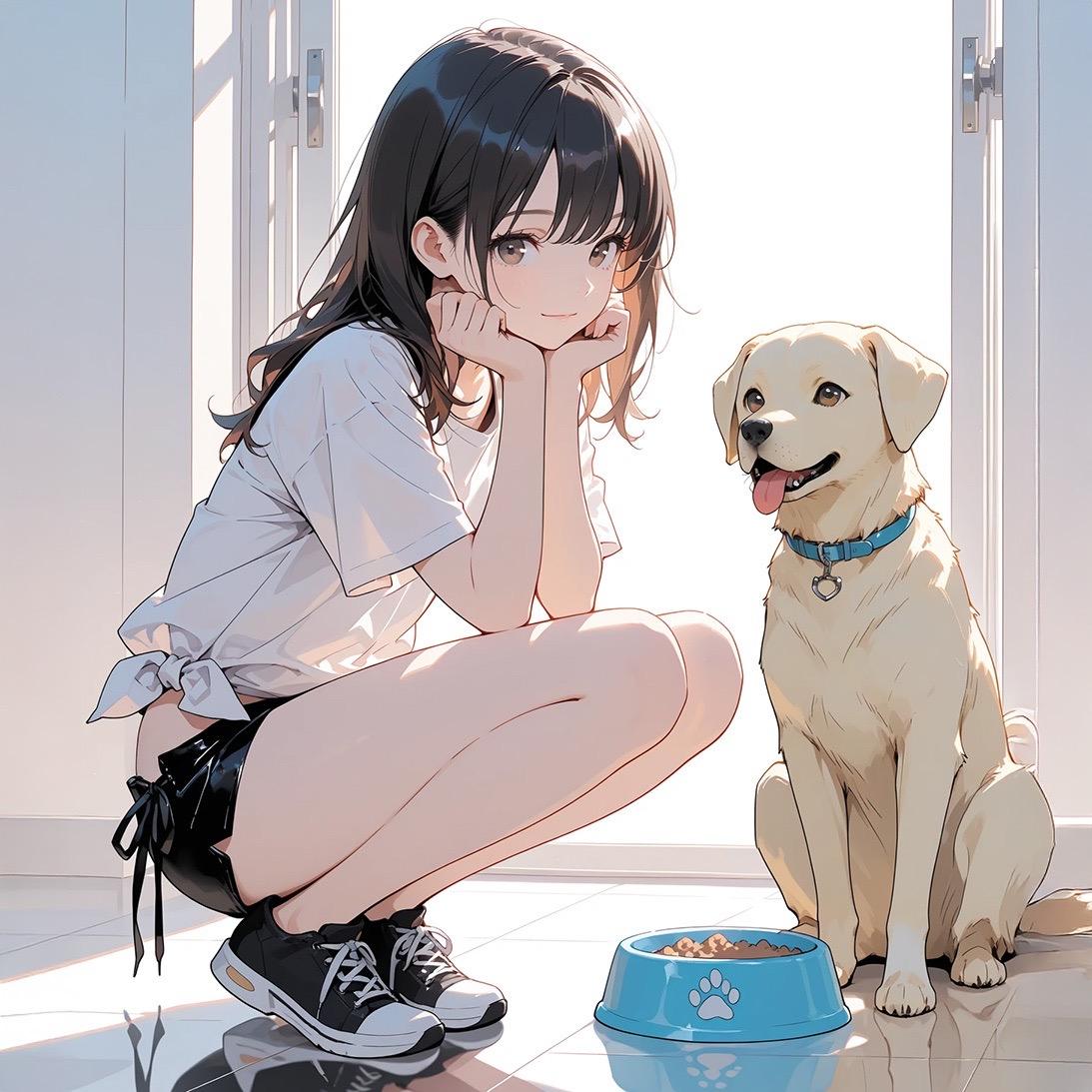 『食べていい？』『どっしようかなぁ』 | の人気AIイラスト・グラビア