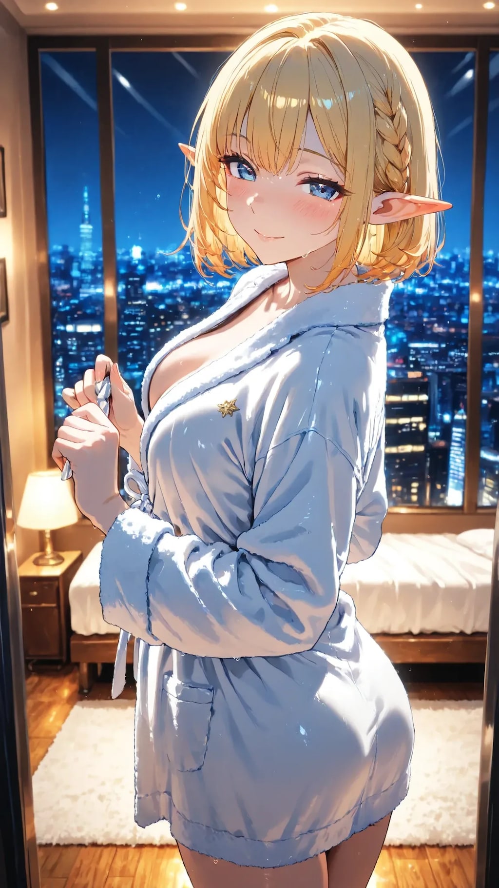 🧝‍♀️🏨 夜景よりエル子見てる奴、正直に手ぇ挙げろ