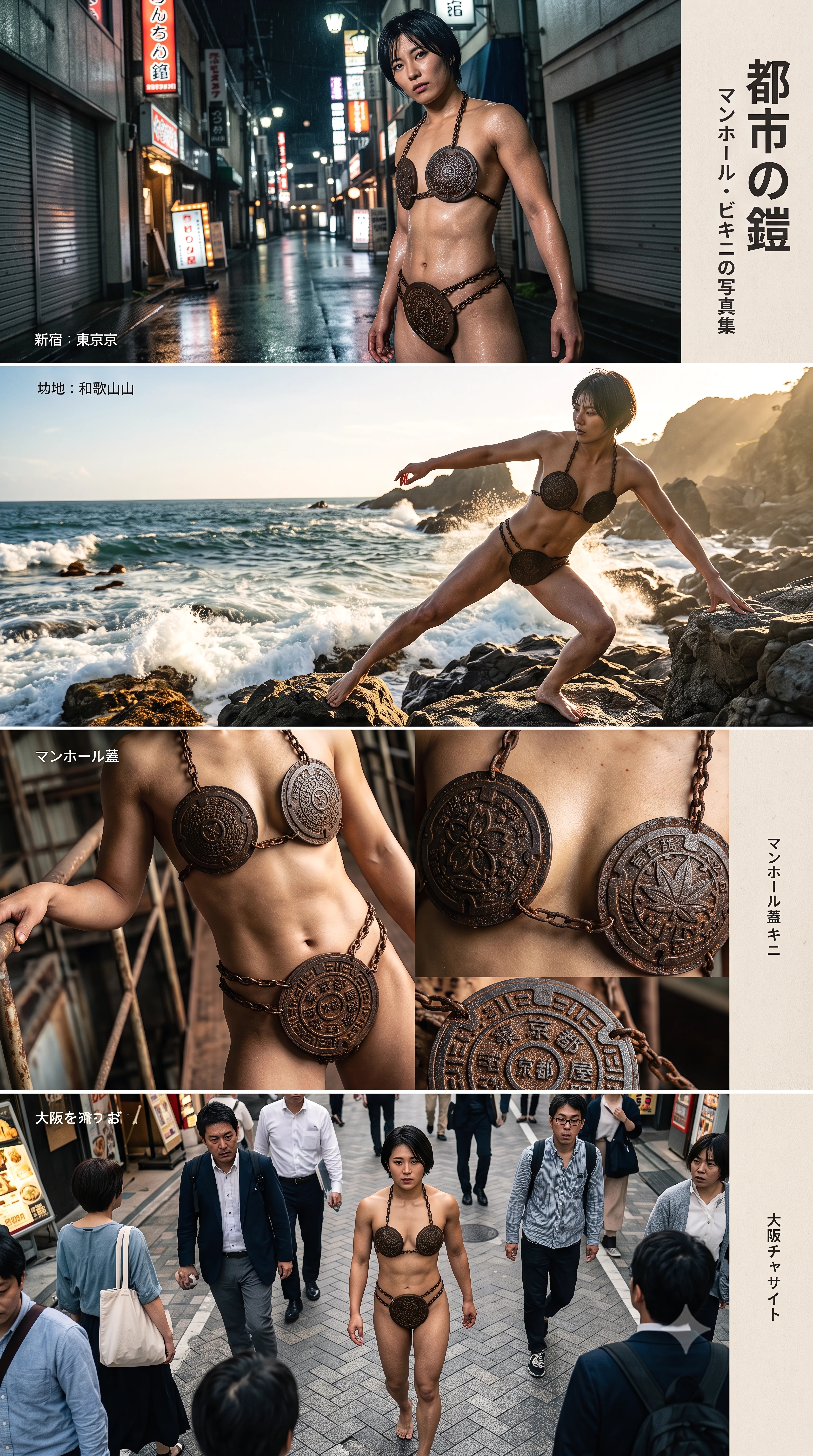 Steel Beauty: The Manhole Collection