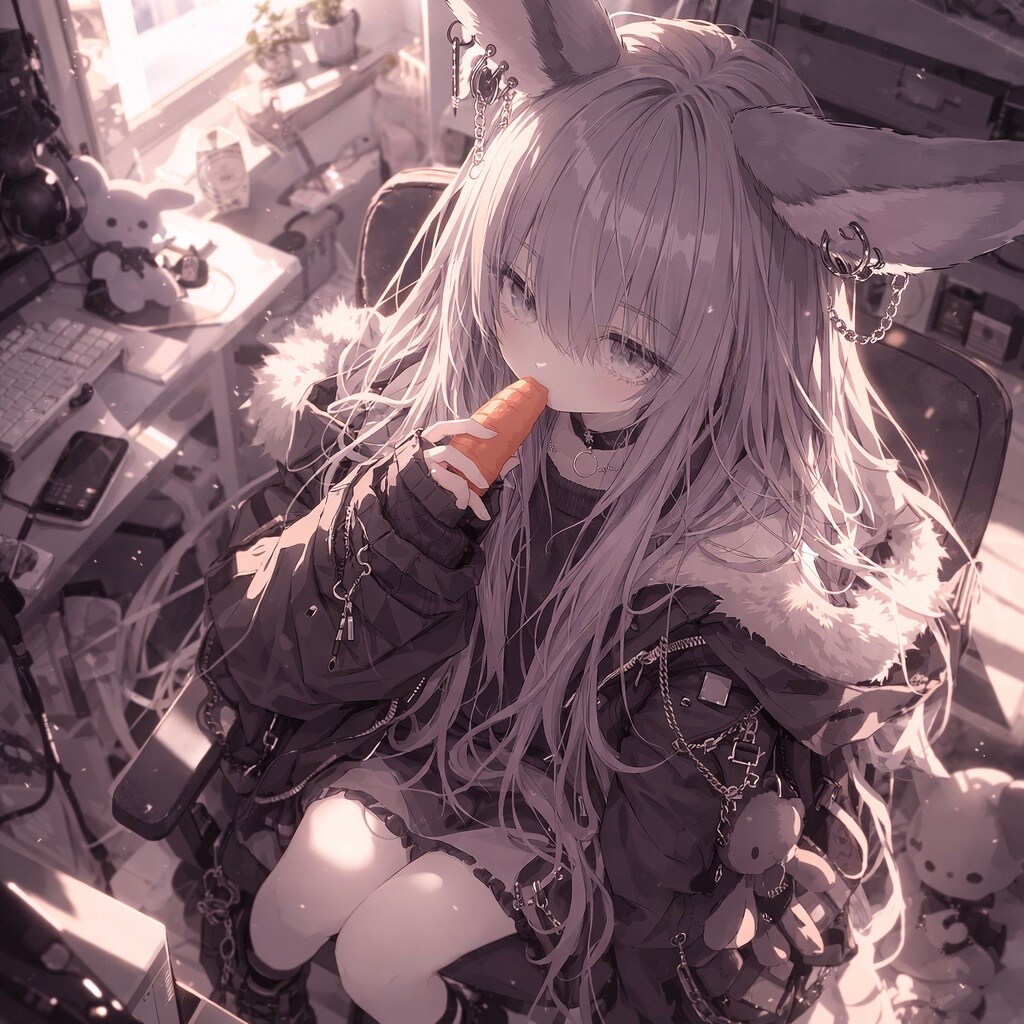 もぐもぐもぐもぐ | の人気AIイラスト・グラビア