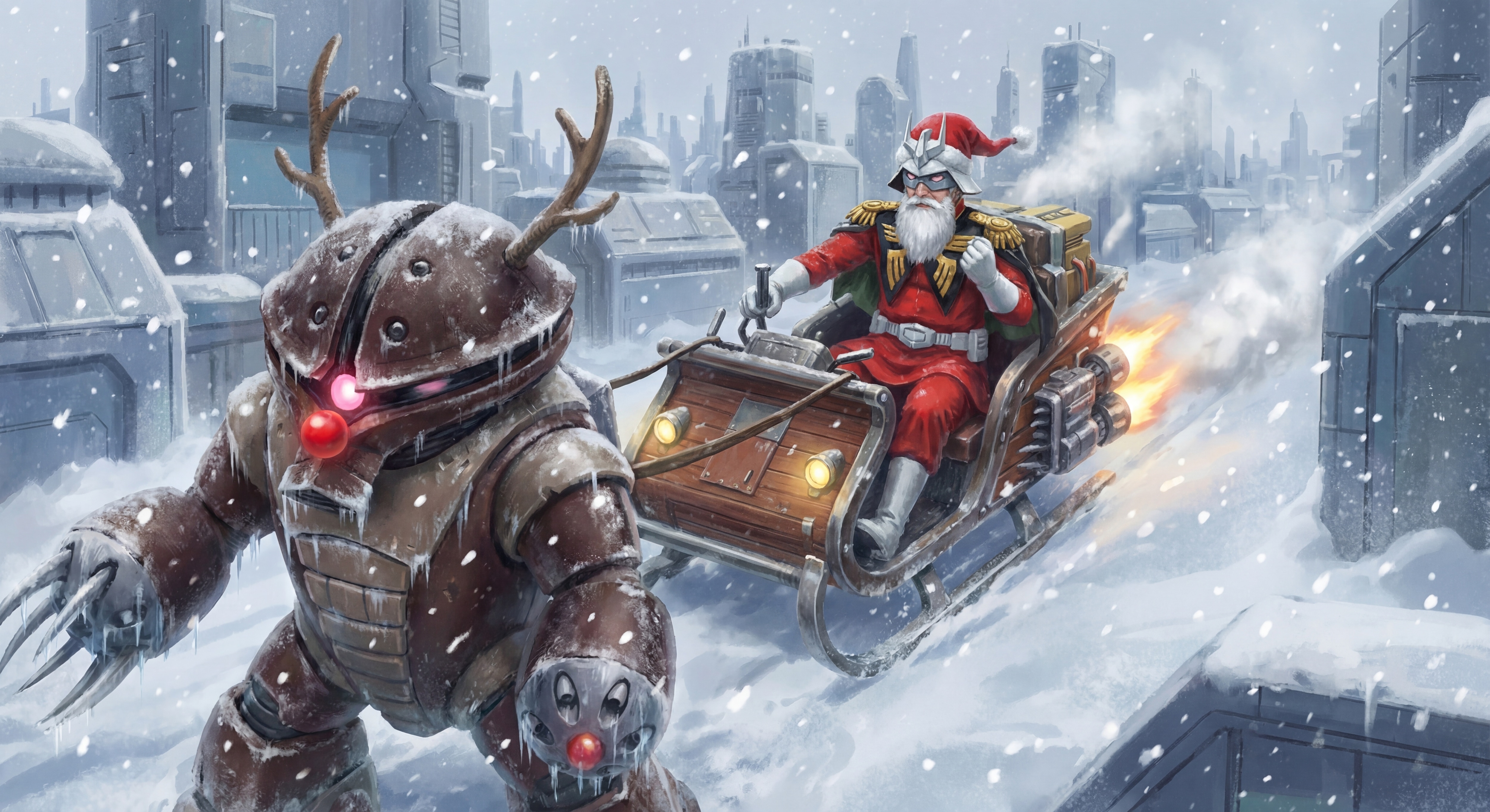 この時期に赤ければこうなるのもしょうがないと思っているシャア | の人気AIイラスト・グラビア