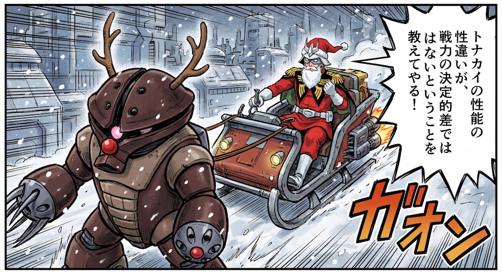 この時期に赤ければこうなるのもしょうがないと思っているシャア