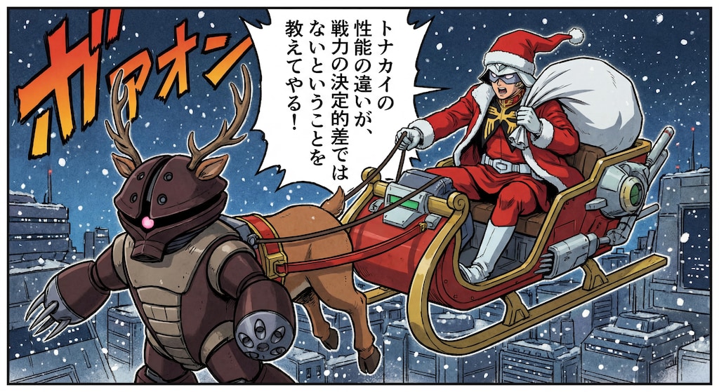 この時期に赤ければこうなるのもしょうがないと思っているシャア