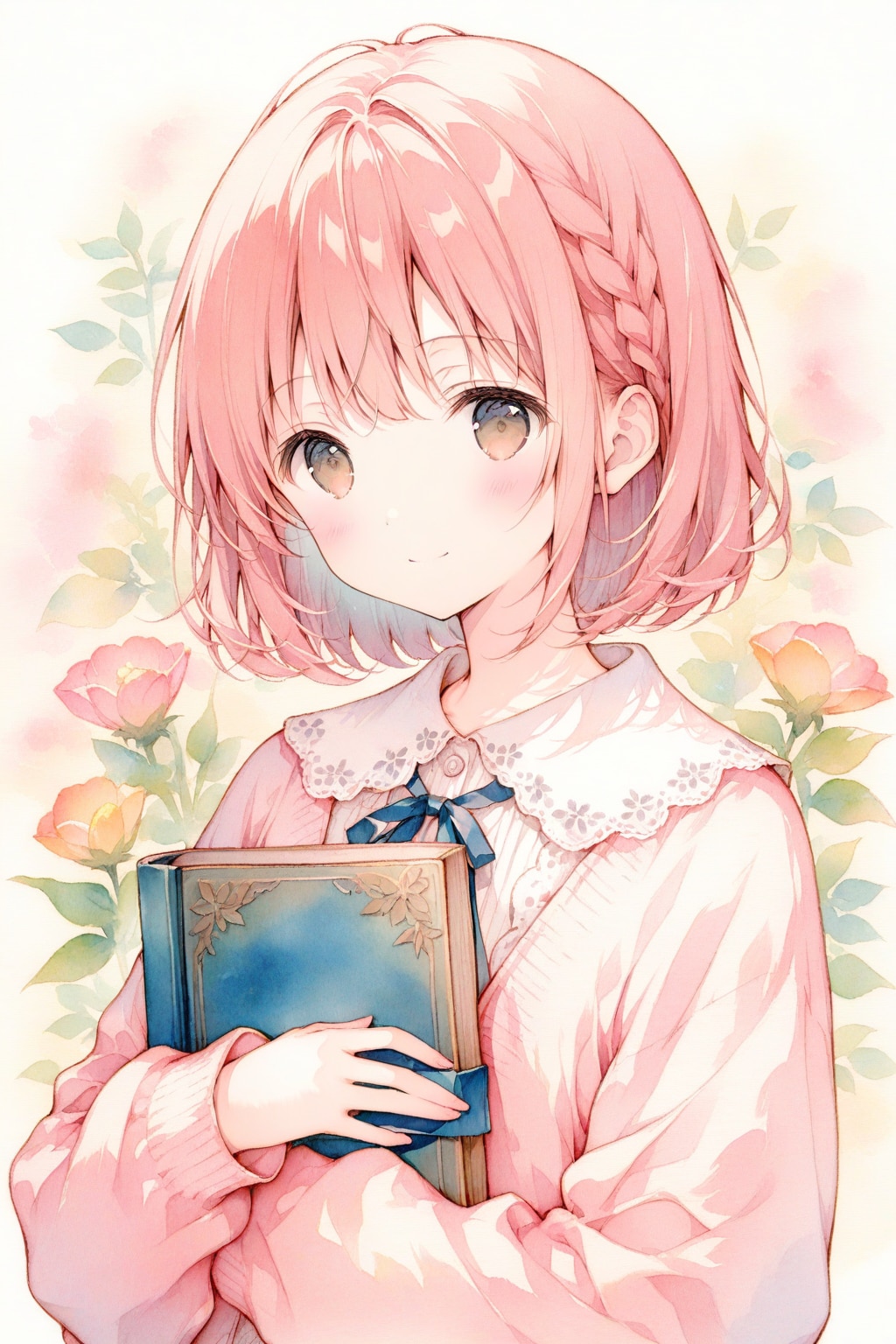 カーディガンの少女