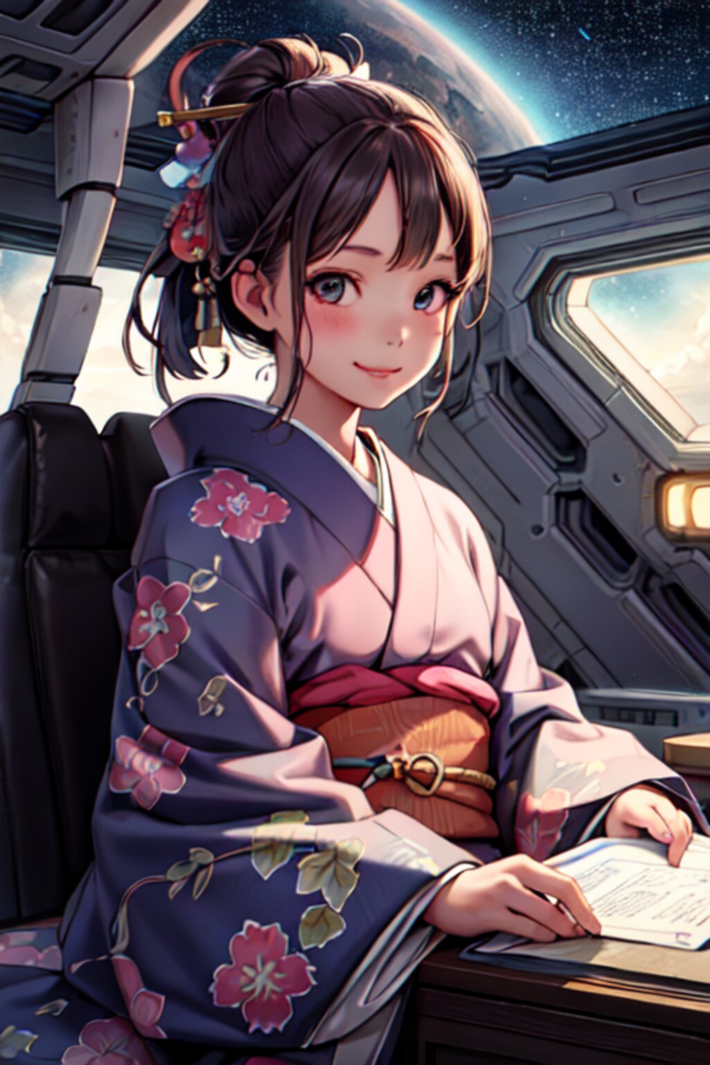 宇宙でつつましく