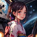 宇宙でつつましく 3枚目
