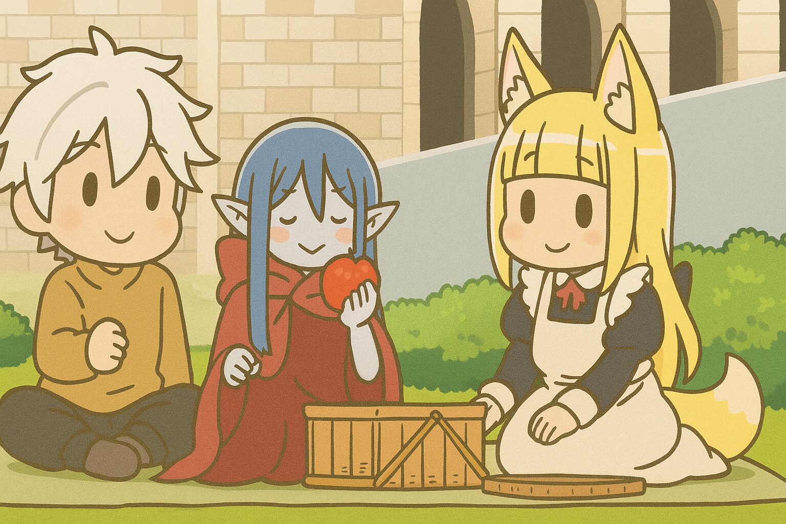 ベル、春姫、ウィーネ