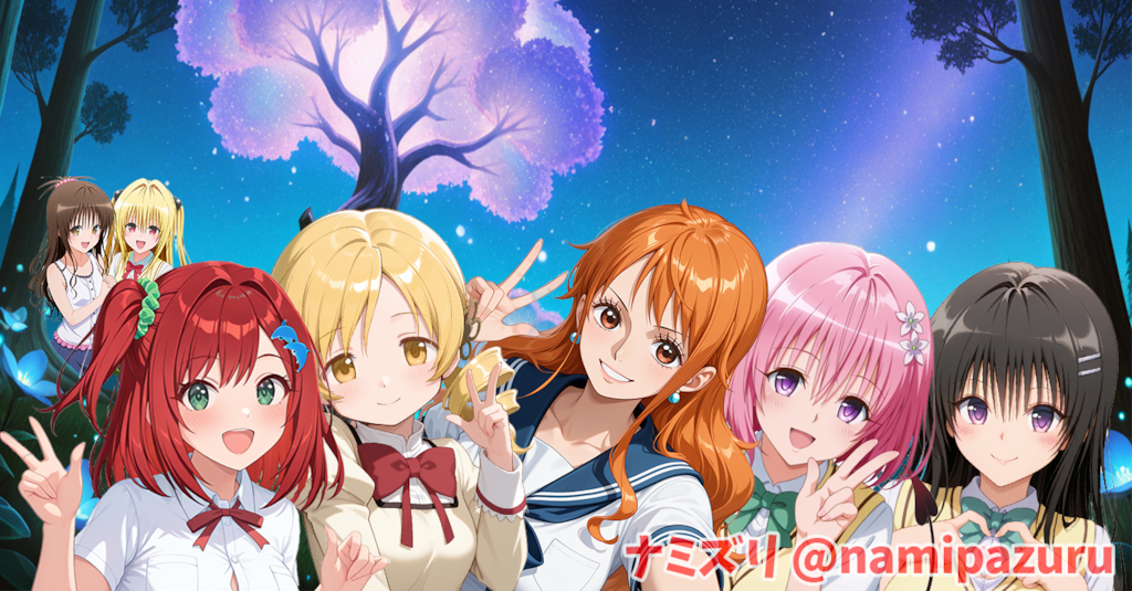 pixivフォロワー3333人記念イラスト【応援ありがとう】