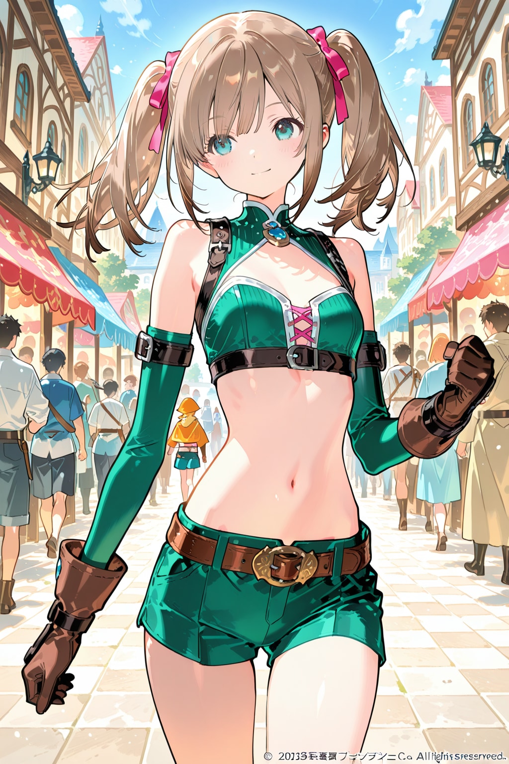 駆け出し冒険者のはるかちゃん | の人気AIイラスト・グラビア