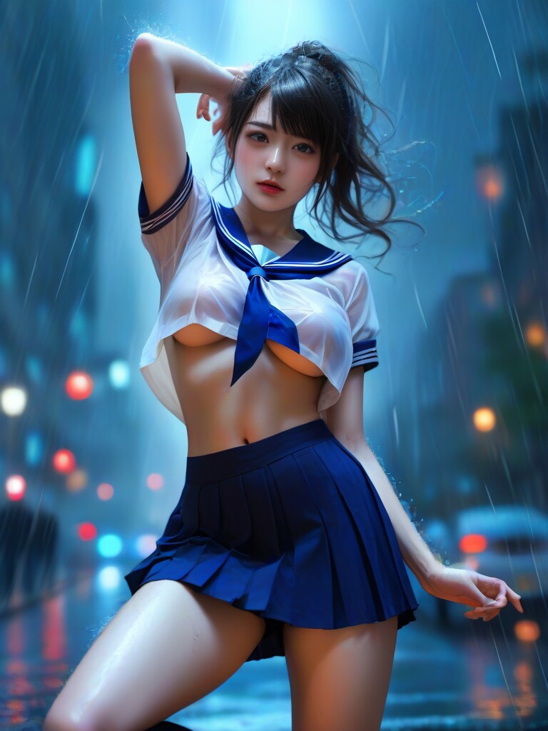 雨の中、傘をささずに踊る人がいてもいい