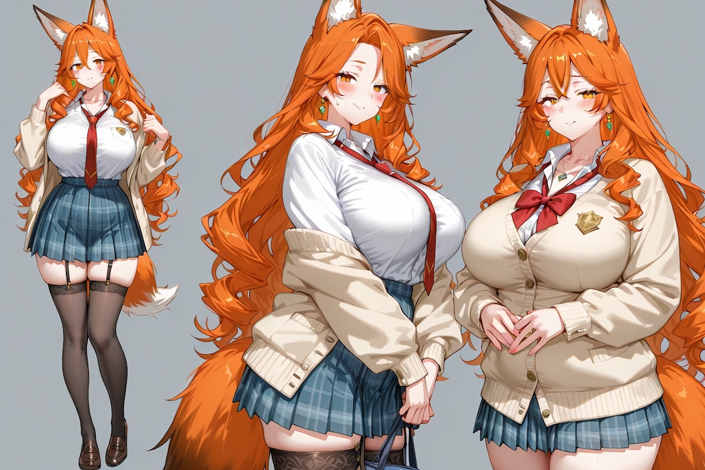 QILINでウチのムチギツネ