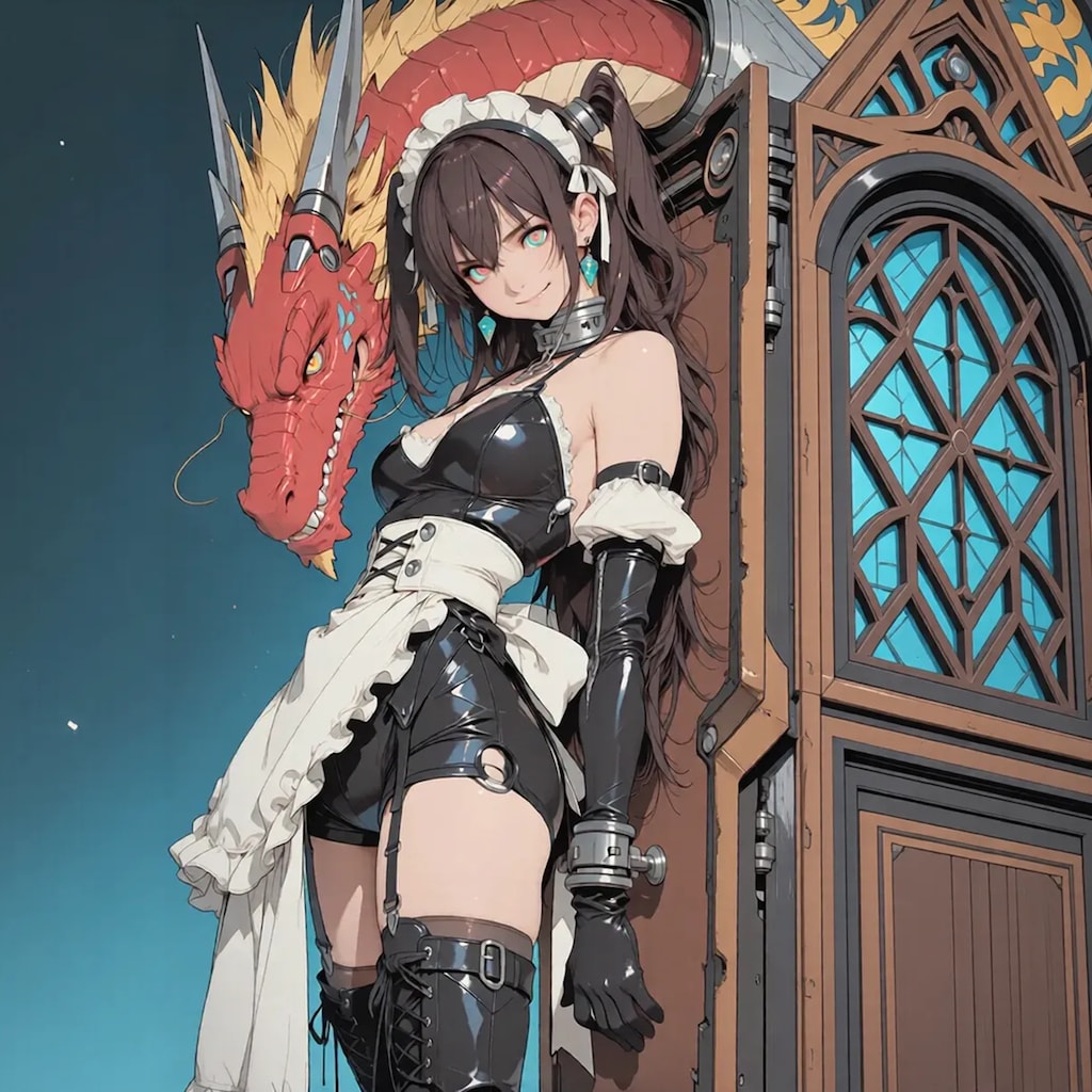 バトルメイドとドラゴンボックス