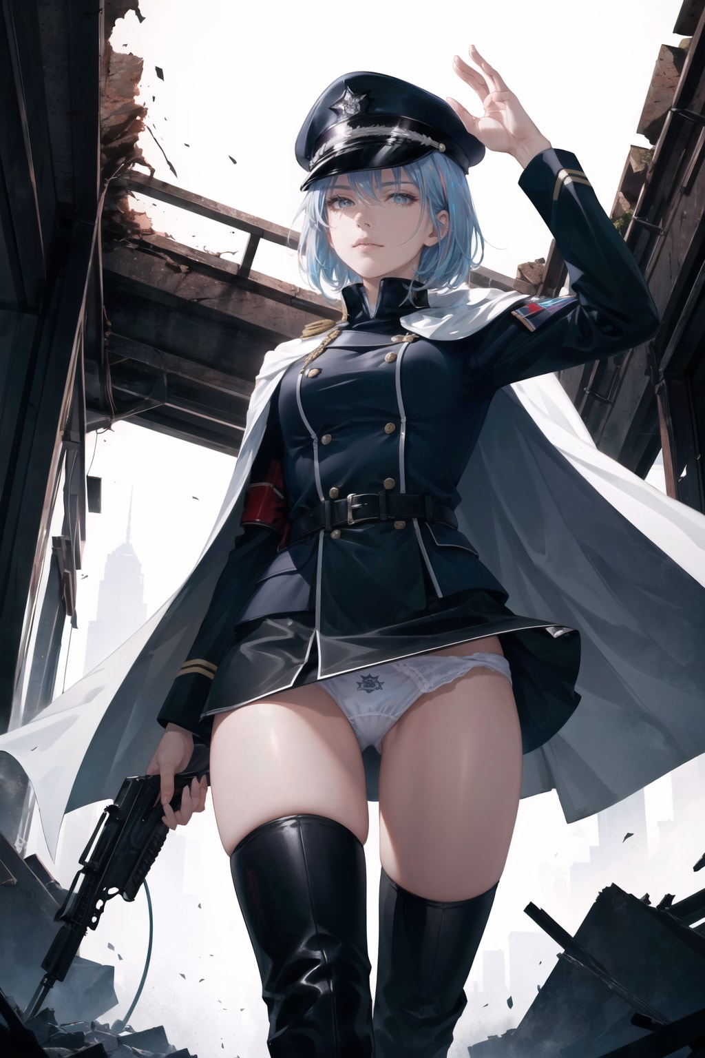 クールな女軍人