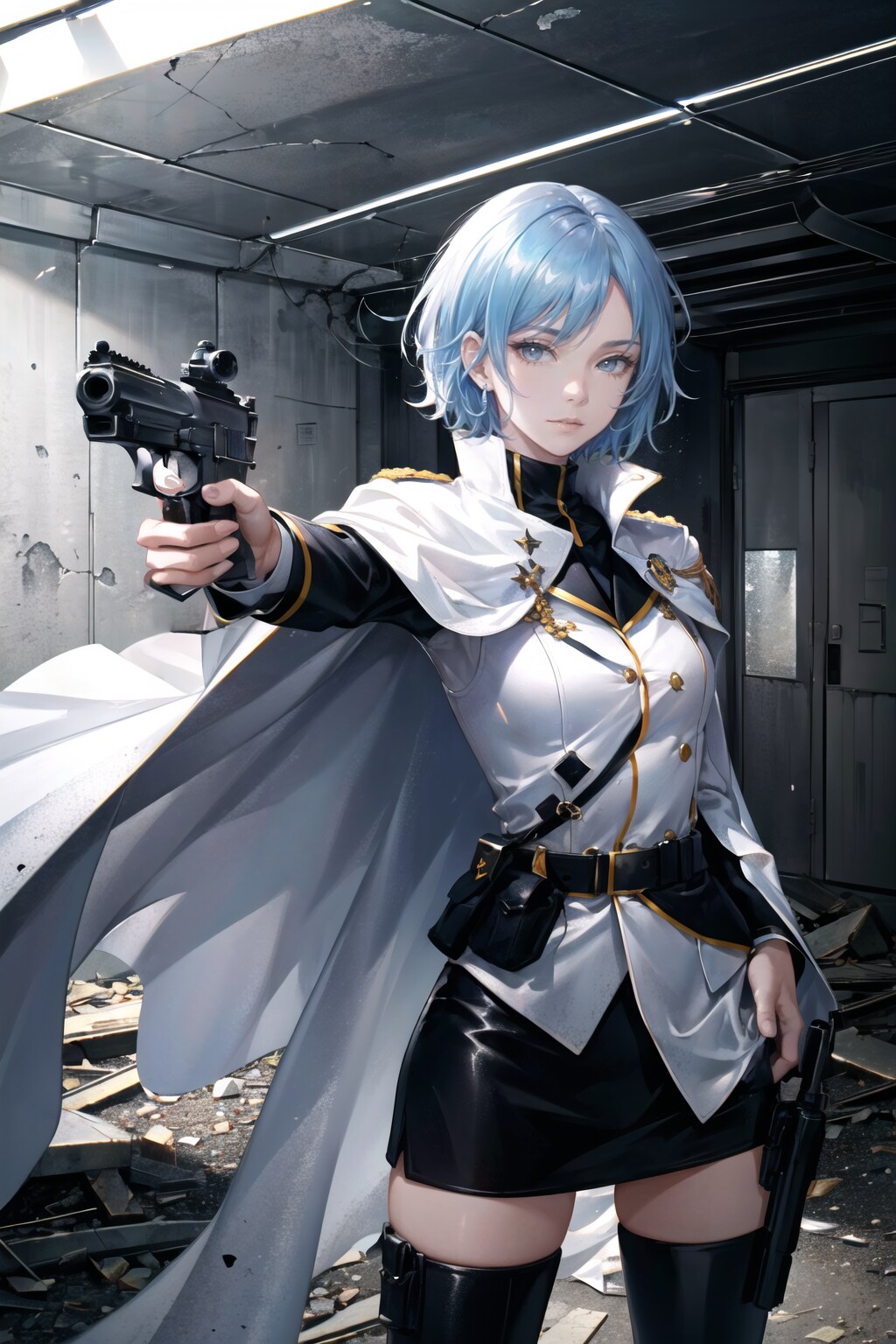 クールな女軍人