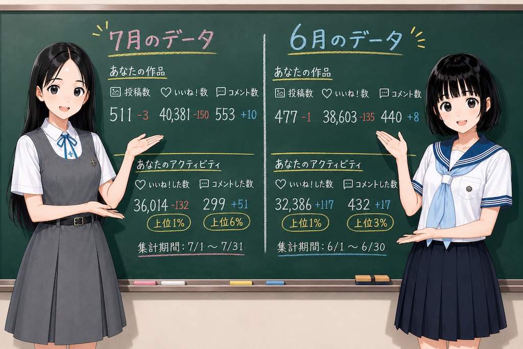 ７月実績