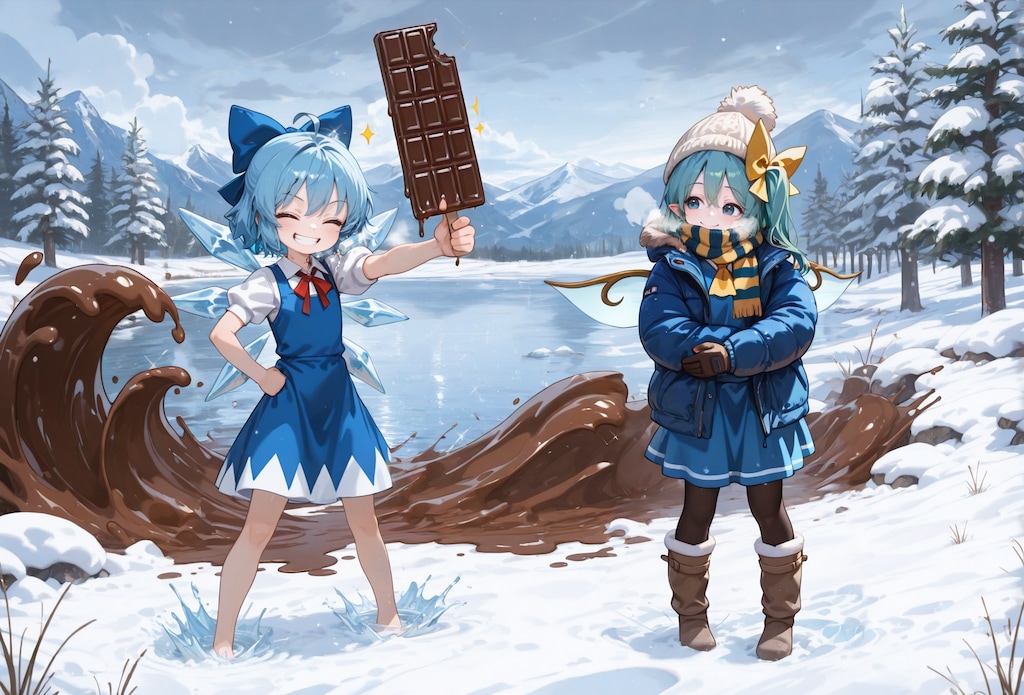 ちょこれーと事変・湖畔