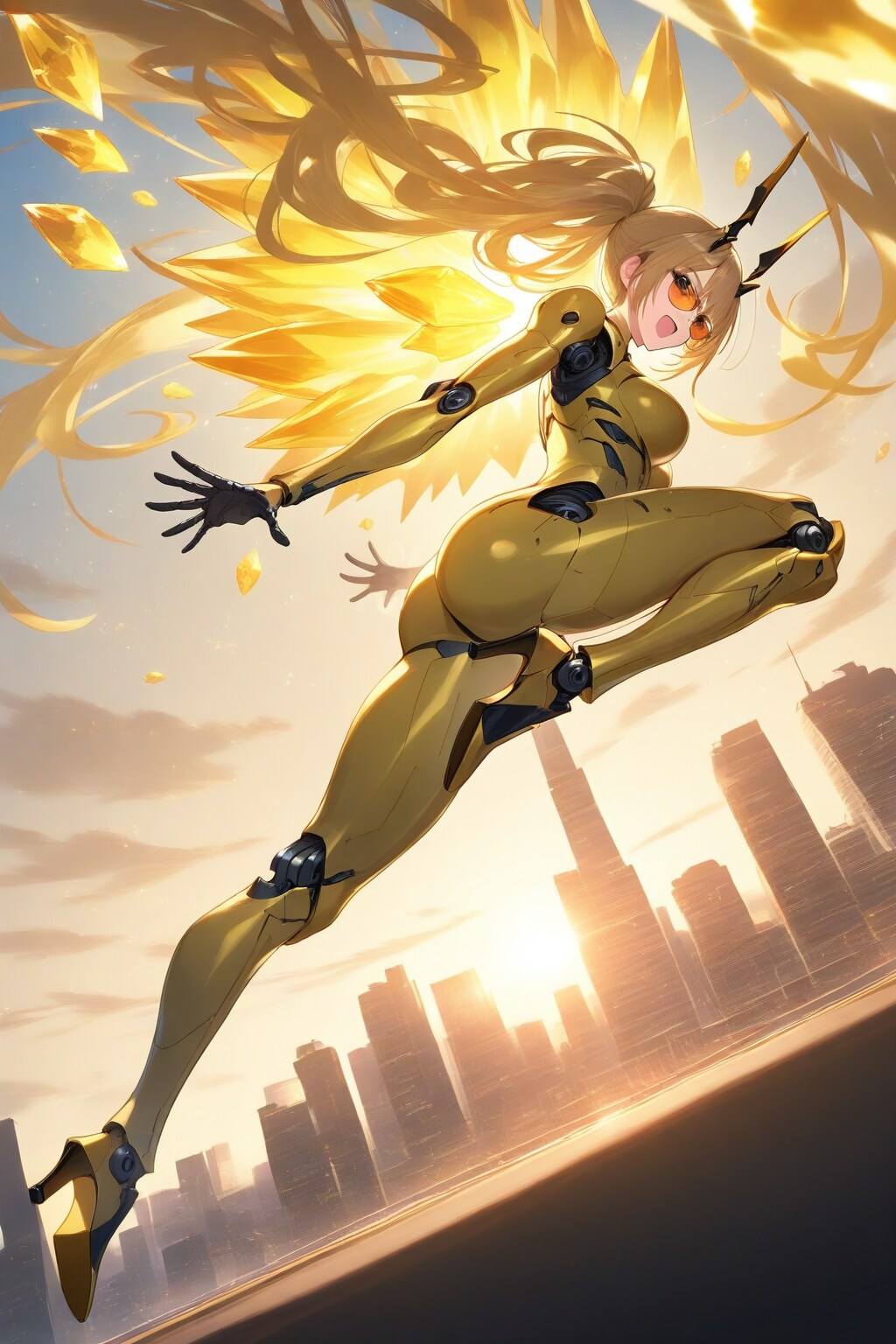 ちちぷい生成メカ娘　コガネムシ3