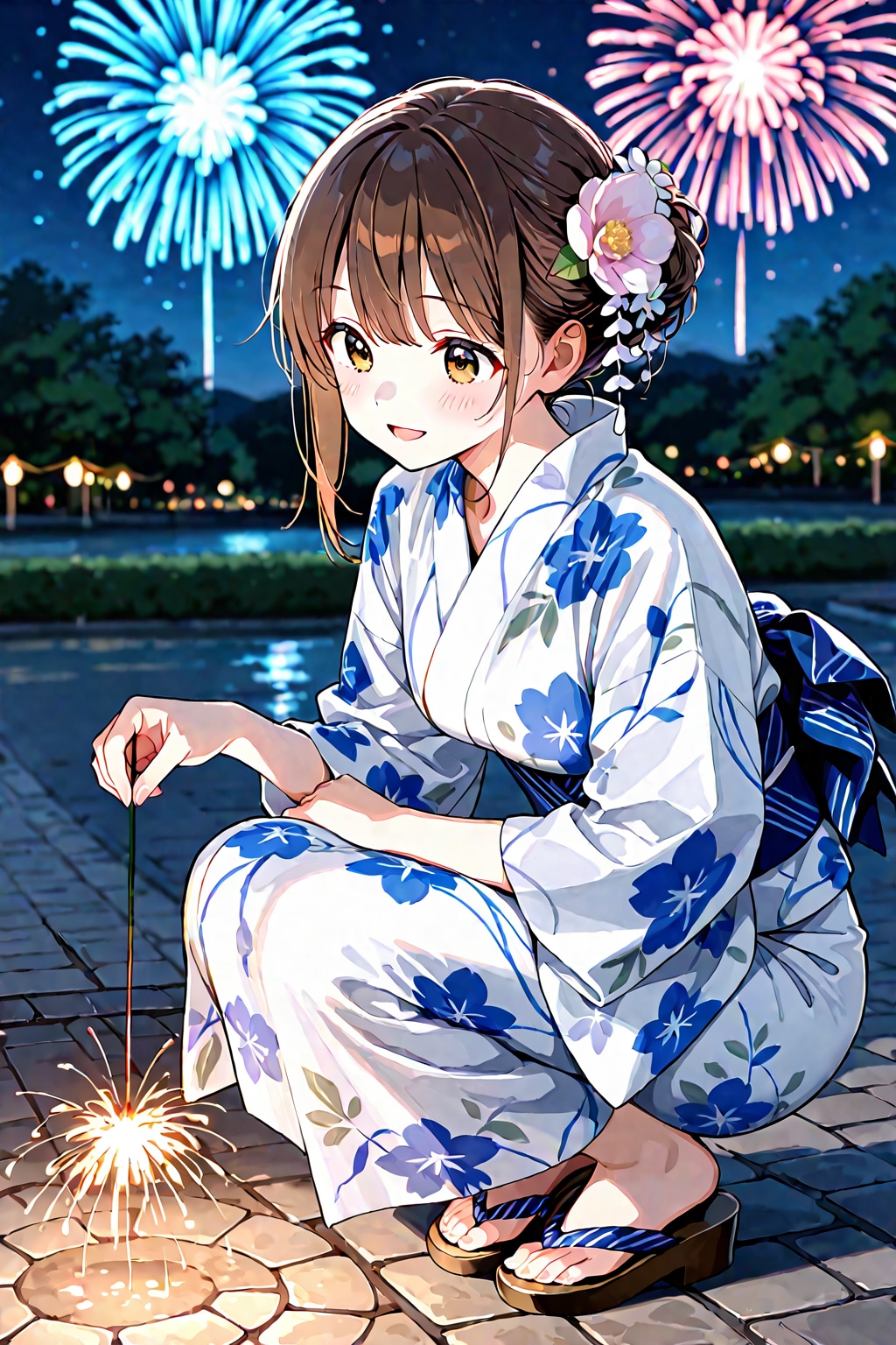 手持ち花火(LILY)(2)