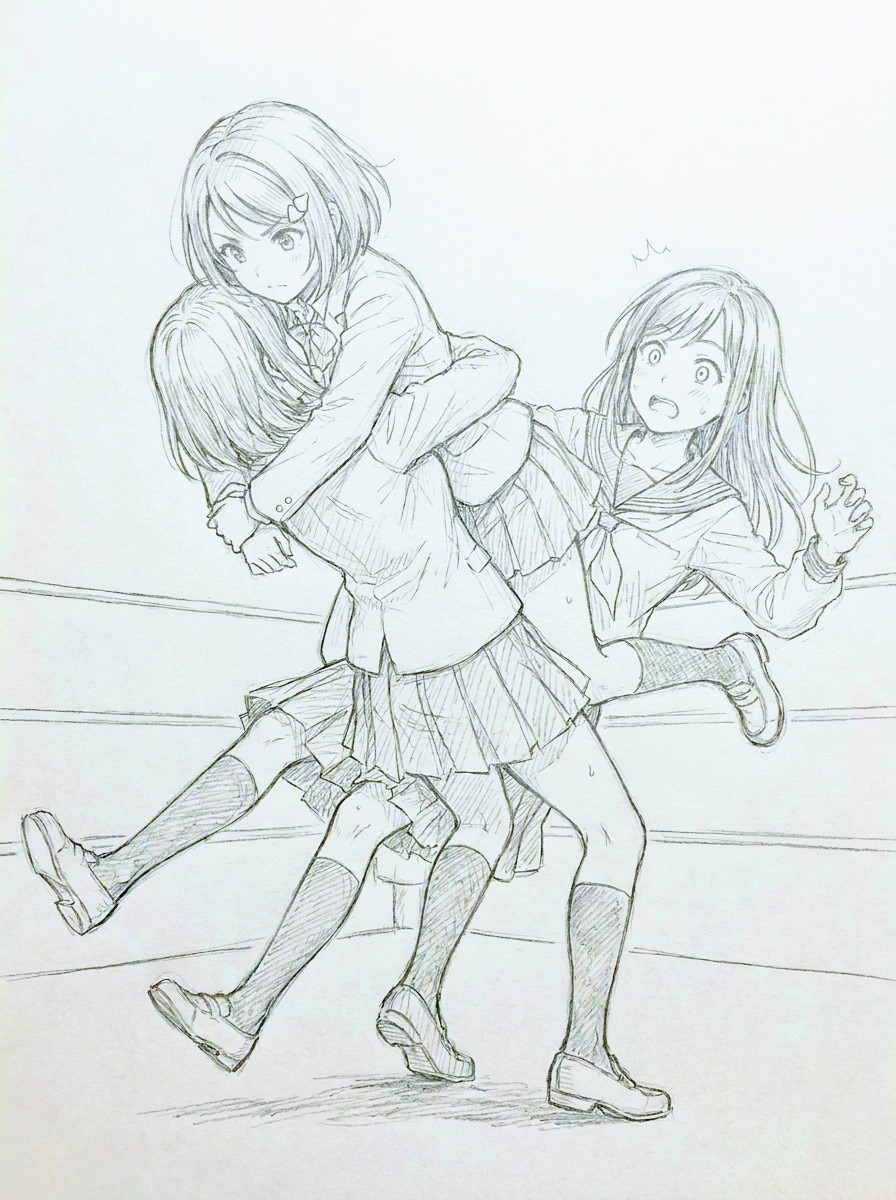 JKプロレス(師走○翁先生オマージュ)