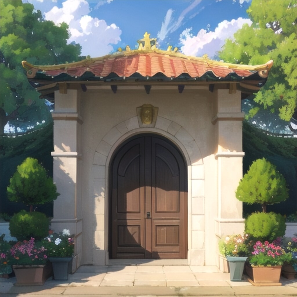 風変わりな門戸