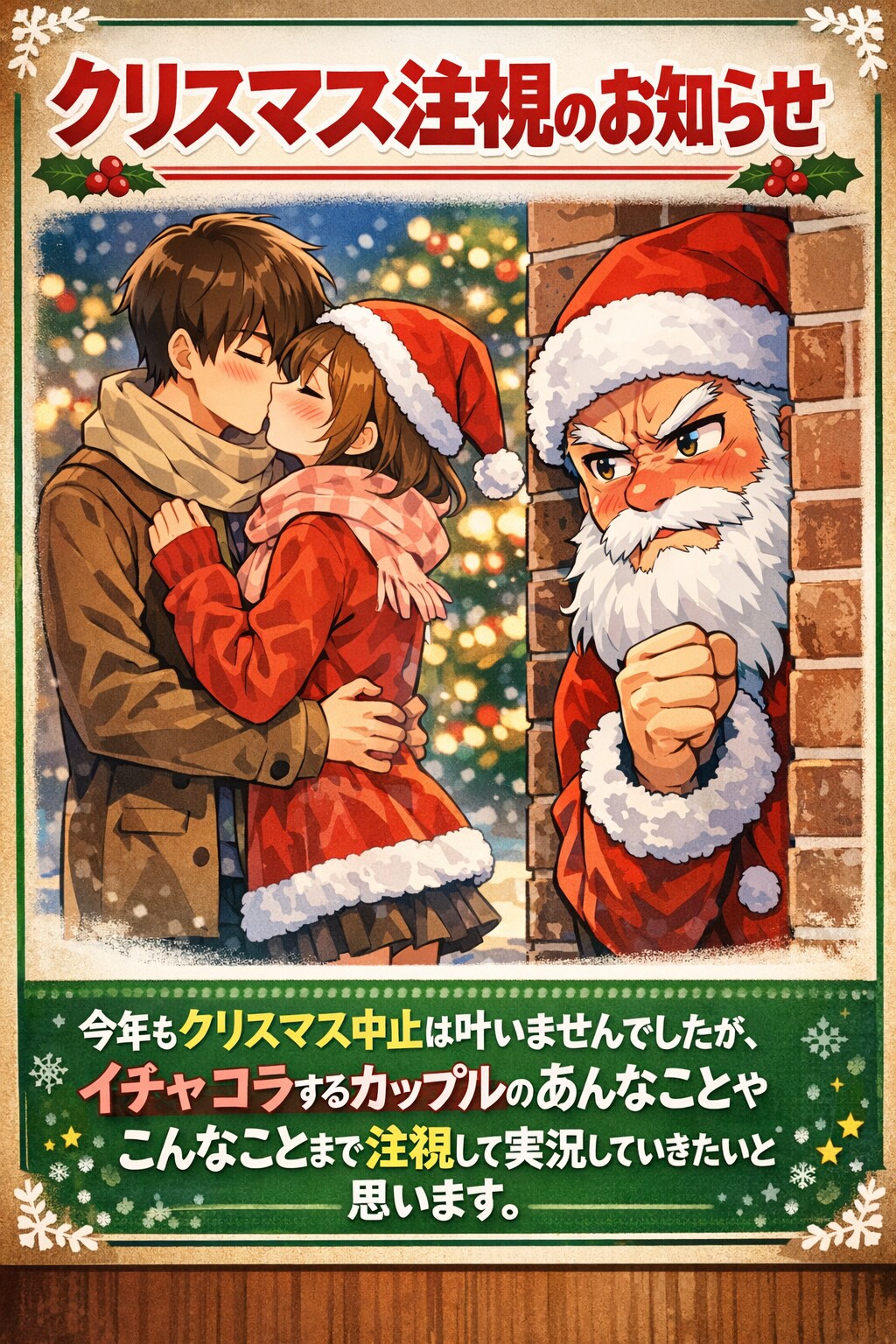 クリスマス中止？