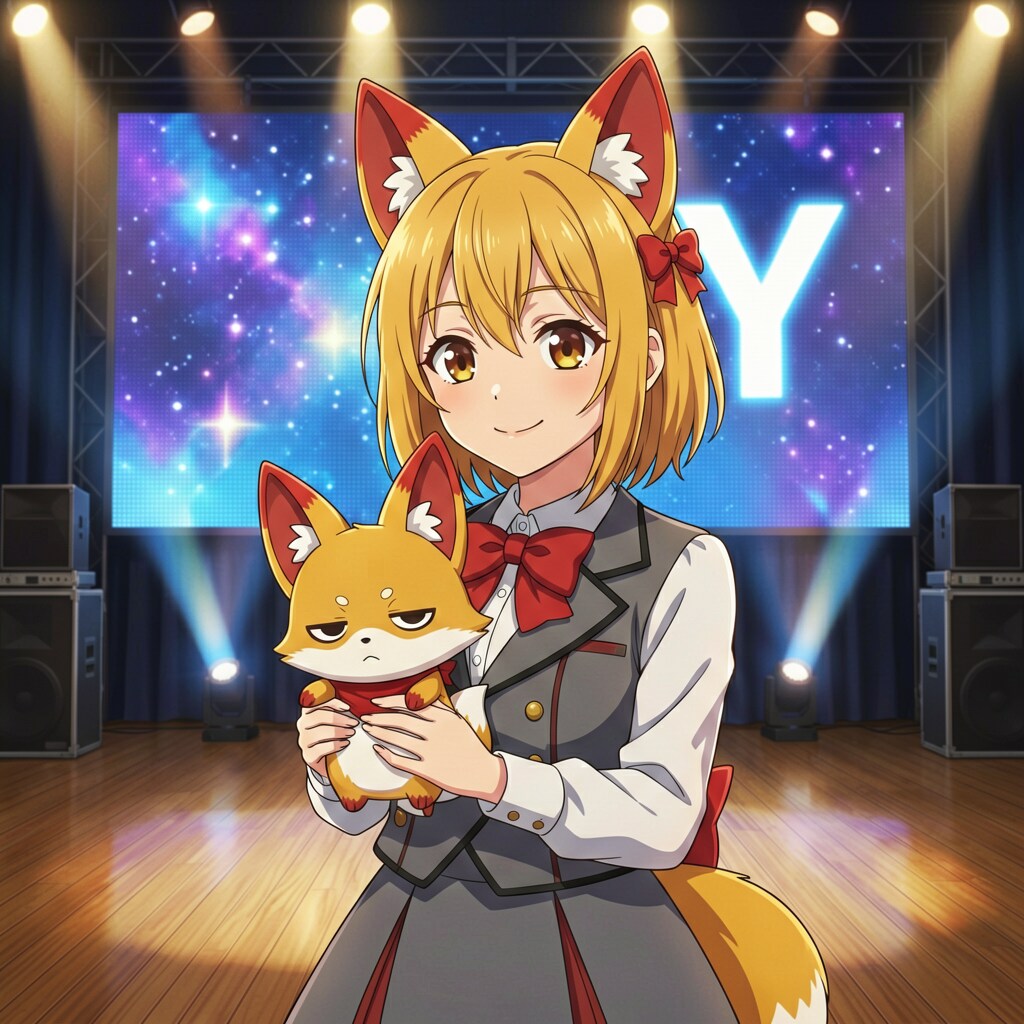 キツネ公認アイドル