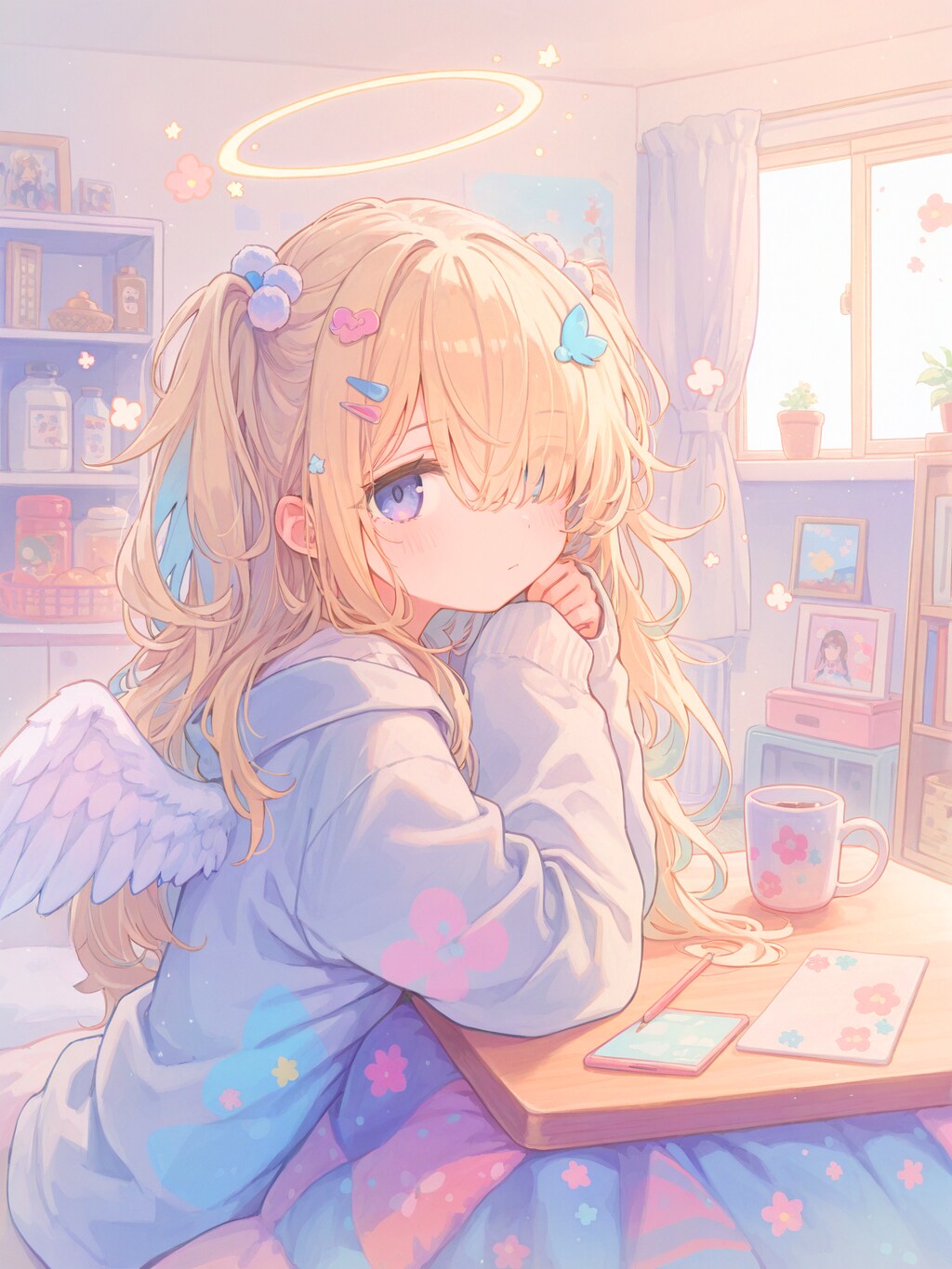 ダウナー天使とこたつの陽だまり