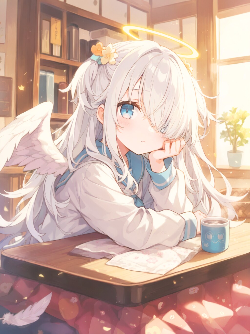 ダウナー天使とこたつの陽だまり