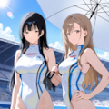 レースクイーン今昔 6枚目