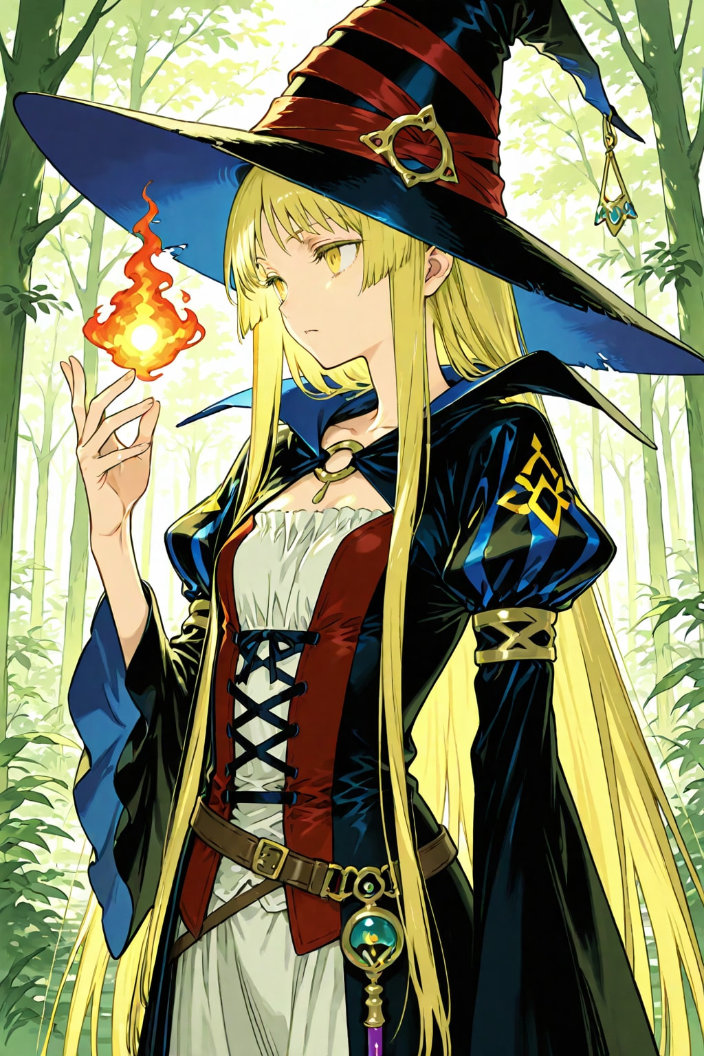 魔法少女(？)の女の子