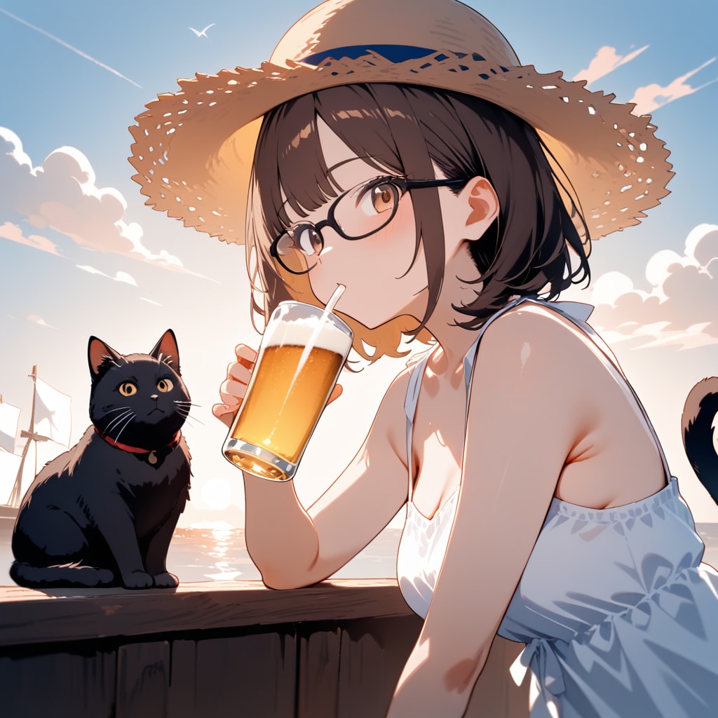 麦わらの白い魔女