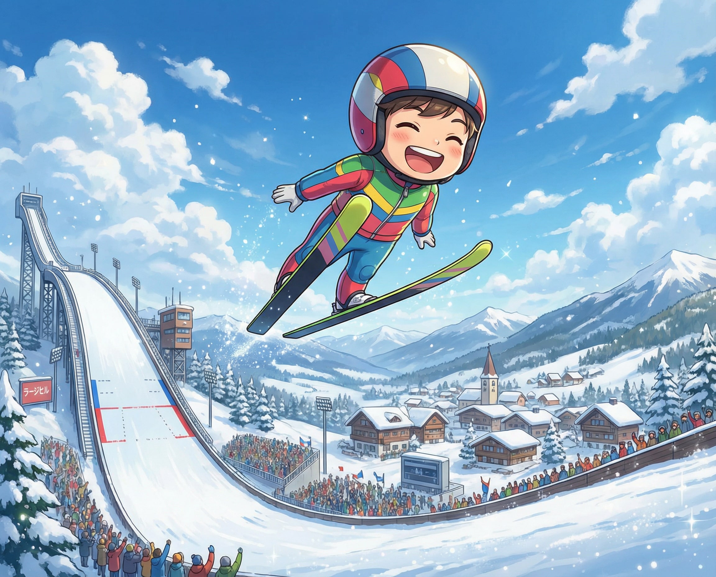 スキー・スノボ競技 | の人気AIイラスト・グラビア