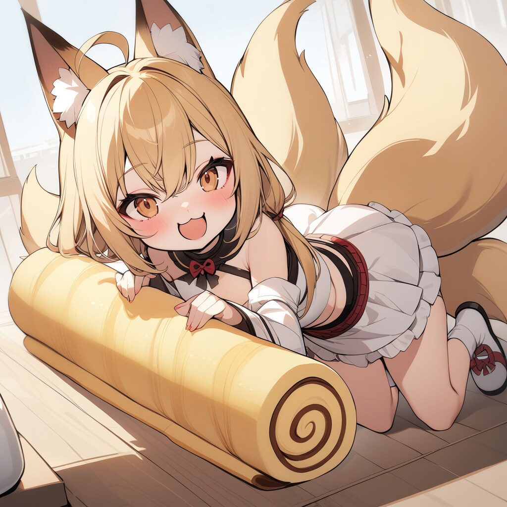 11/6　手巻きロールケーキの日 | の人気AIイラスト・グラビア