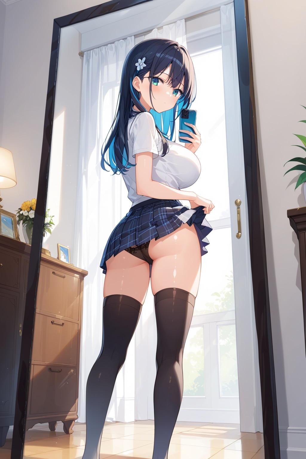 初めての自撮り～彼氏に頼まれて～