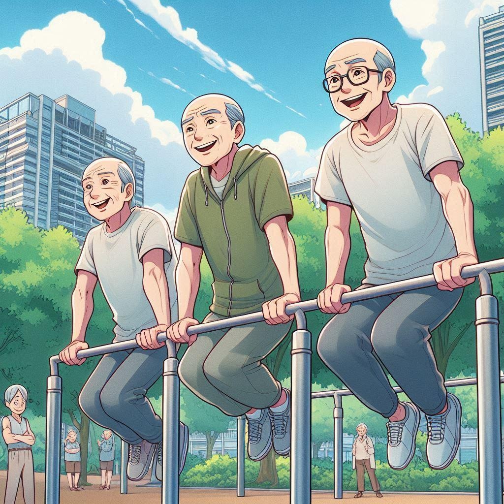 元気なおじいちゃん