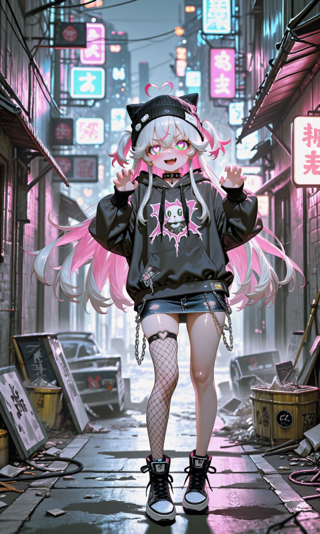 オルレア(オリキャラ)　ストリート系