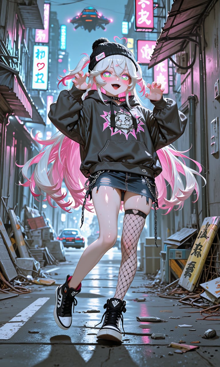 オルレア(オリキャラ)　ストリート系 | の人気AIイラスト・グラビア