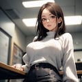 メガセタ美女教師 5枚目