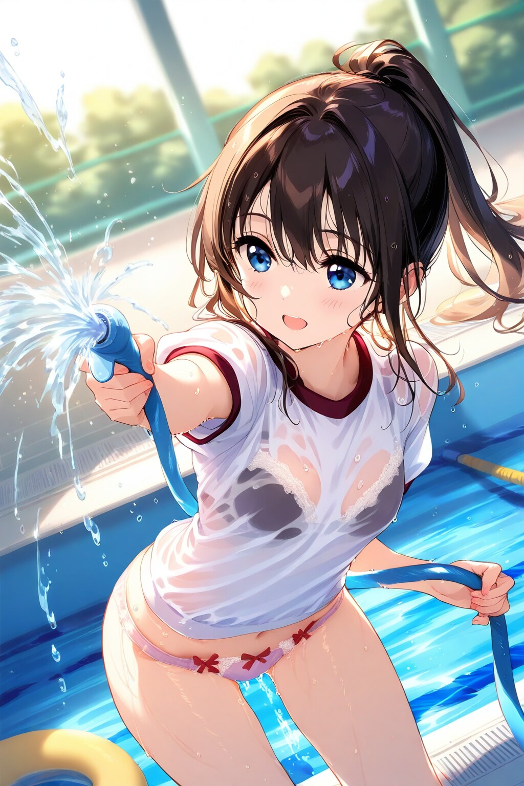 プール掃除