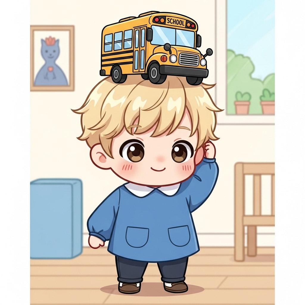 バス大好き園児 | の人気AIイラスト・グラビア