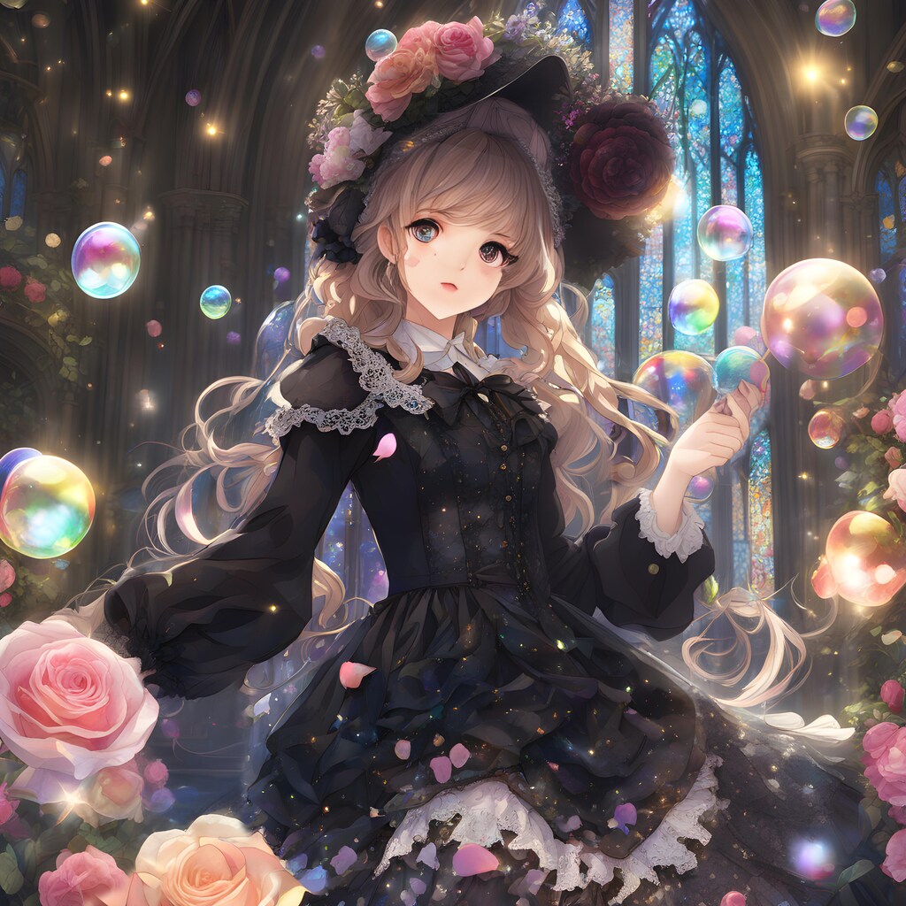 ⭐教会に戻ったゴスロリ娘