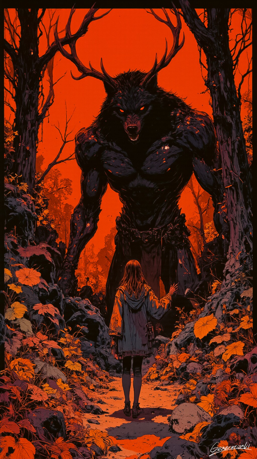 今日、少女は“伝説”と出会った／スマホ壁紙アーカイブ