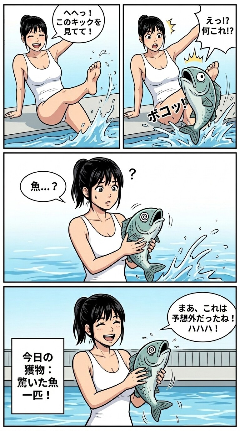 微妙な4コママンガ