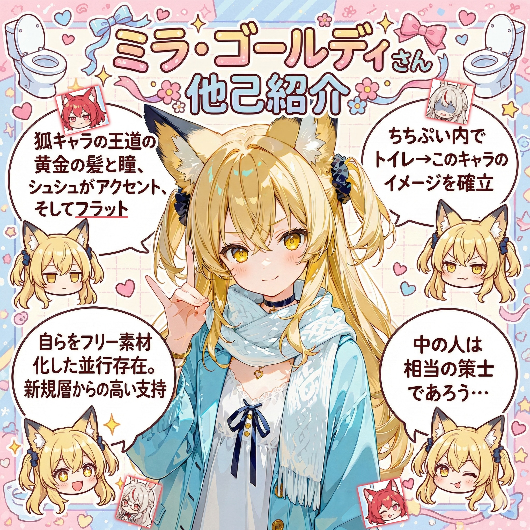 ミラ・ゴールディさん他己紹介 (for ミラさん)